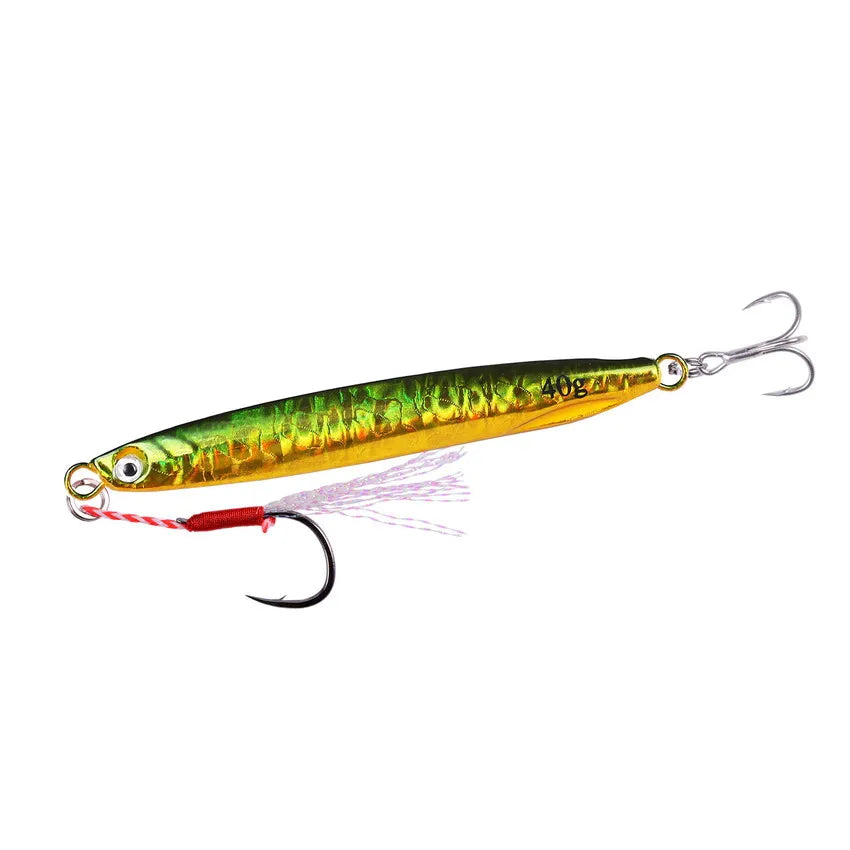 Jig Shore Jigging Spoon Casting Drag 7G 10G 14G 17G 21G 30G 40G SeaBass Lure Artificial Bait Fishing Gear