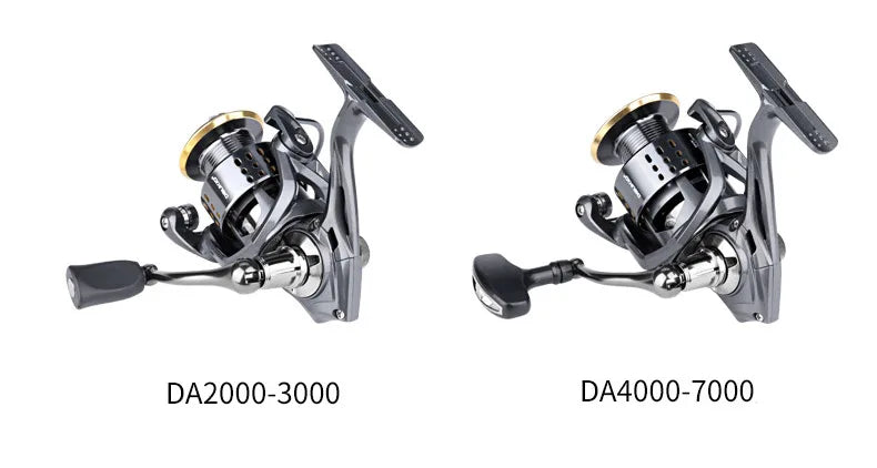 Spinning Fishing Reel 2000-7000 Series Ultralight Max Drag 15kg Surfcasting Spinning Reel Saltwater Jigging Reels