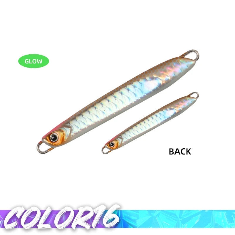 Magic Works New 2024 Fishing Metal Jig 15G 20G 30G Sea Fishing Lures Little Magic Jig Fishing Tackle Professional Fake Fish Jig