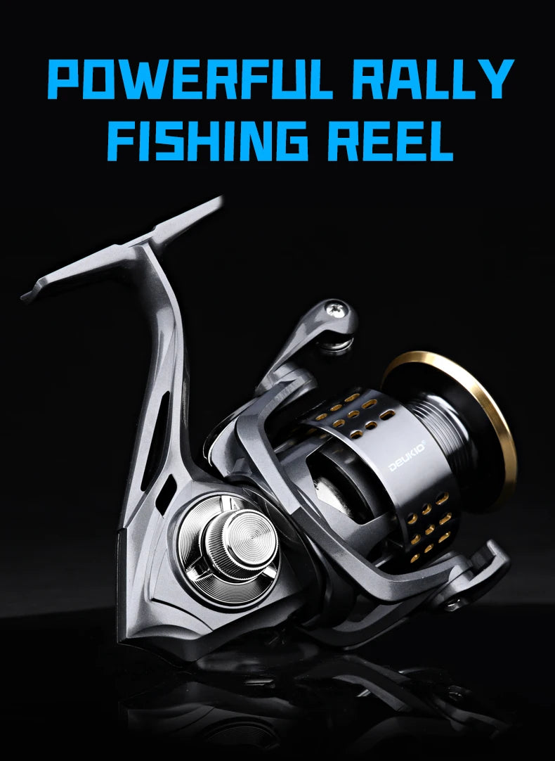 Spinning Fishing Reel 2000-7000 Series Ultralight Max Drag 15kg Surfcasting Spinning Reel Saltwater Jigging Reels