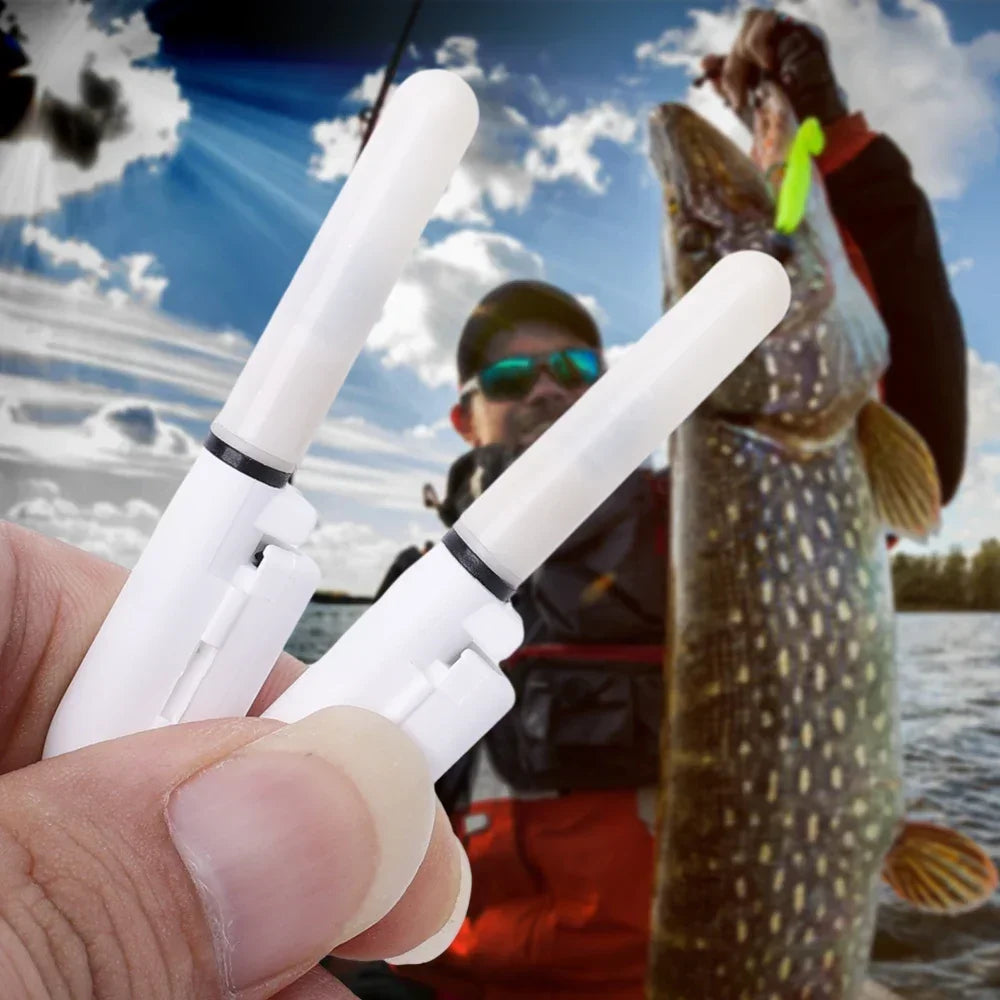 Night Fishing Electronic Rod LED Light Stick Luminous Glow Waterproof Rock Fishing Float Tackle Fishing Accessorie CR425 Battery