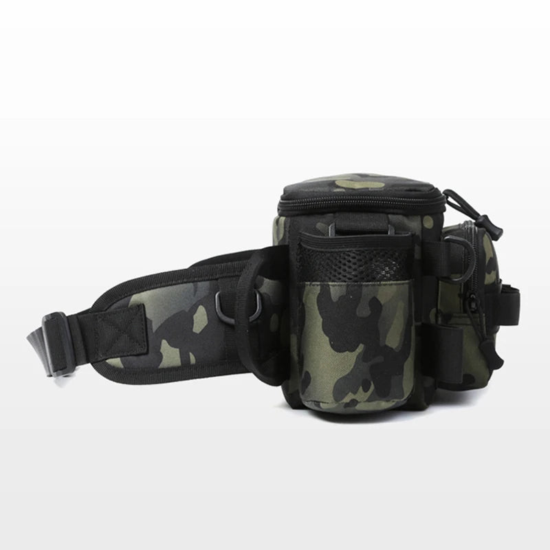 Fishing Tackle Bags Waist Fanny Pack Fishing Lures Line Box Utility Storage Accessories Outdoor Camping Shoulder Crossbody Bag